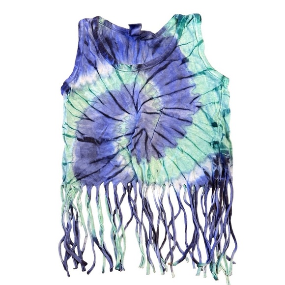 Exist Kids Tie Dye Fringe Top - Picture 5 of 8